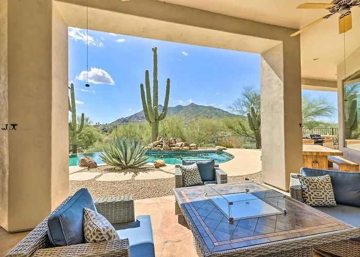 Vakantiehuis Infinity Pool: Stunning In Cave Creek! *